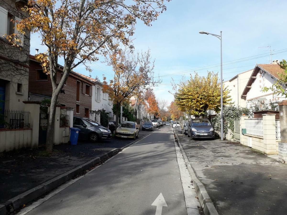 :) Grand Studio Lumineux A Toulouse Et Parking Bagian luar foto