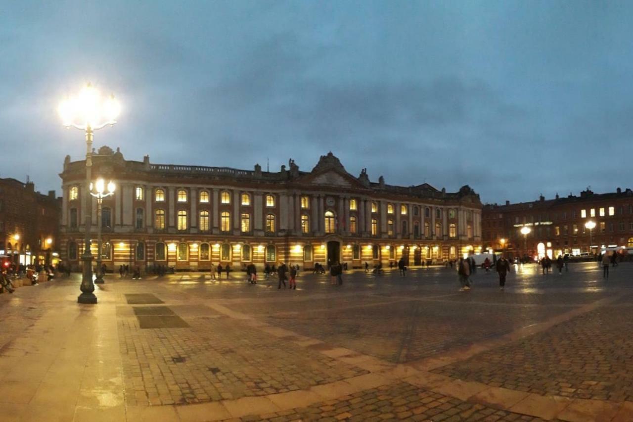 :) Grand Studio Lumineux A Toulouse Et Parking Bagian luar foto